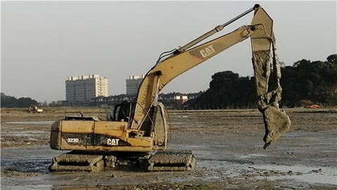 水陸挖掘機(jī)出租