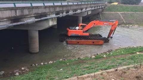 武漢水陸挖掘機(jī)出租